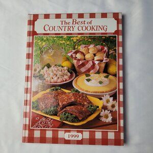 Vintage Best Country Cooking 1999 hardcover Taste Home Y2K‎ cookbook 0898212561